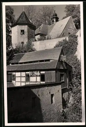 Fotografie Brück & Sohn Meissen, Ansicht Mutzschen, Partie am Seilerberg
