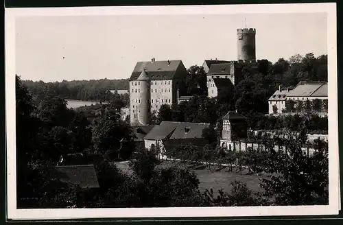 Fotografie Brück & Sohn Meissen, Ansicht Kohren, Blick auf die Burg Gnandstein
