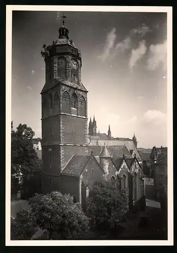 Fotografie Brück & Sohn Meissen, Ansicht Meissen, Frauenkirche