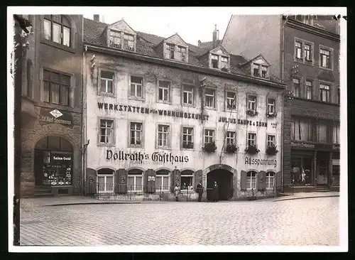 Fotografie Brück & Sohn Meissen, Ansicht Meissen, Vollrath's Gasthaus