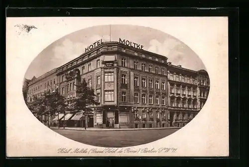 AK Berlin, Hotel Moltke in der Königgrätzerstrasse 103