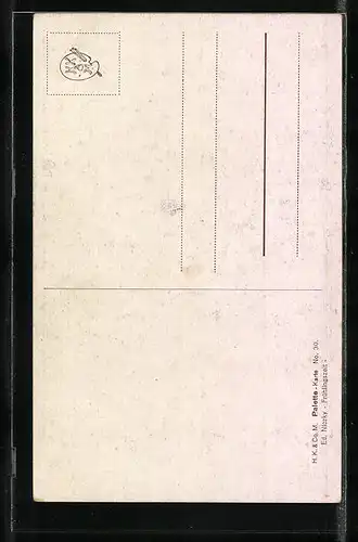 Künstler-AK sign. Ed. Niczky: Frühlingszeit