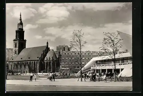 AK Berlin, Blick vom Rathaus