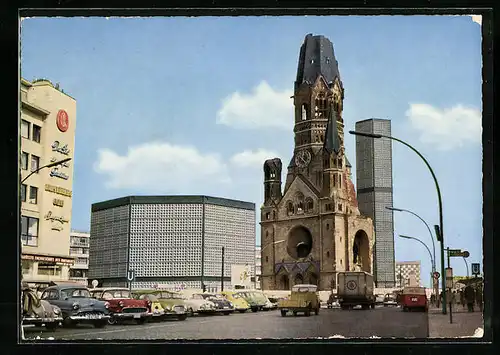 AK Berlin, Kaiser-Wilhelm-Gedächtniskirche