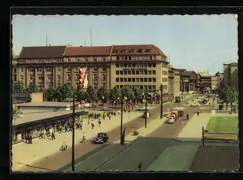 AK Berlin, Friedrichstrasse, Ecke Unter den Linden