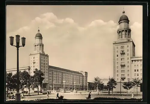 AK Berlin, Blick auf das Frankfurter Tor
