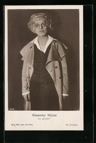 AK Schauspieler Alexander Moissi als Danton