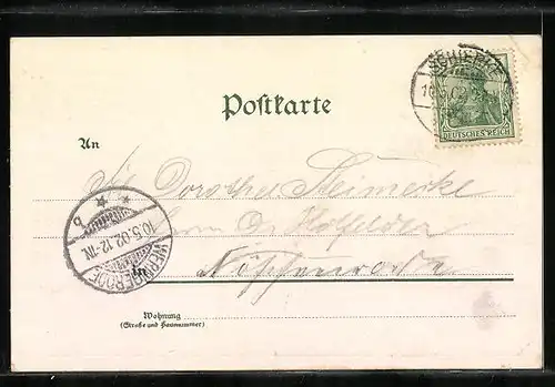 AK Schierke a. Harz, Ortspartie mit Kirche