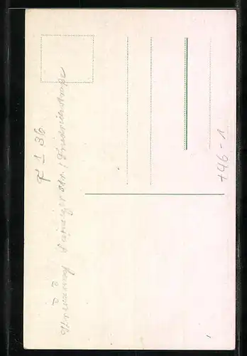 AK Berlin, Strassenbahnen in der Leipzigerstrasse