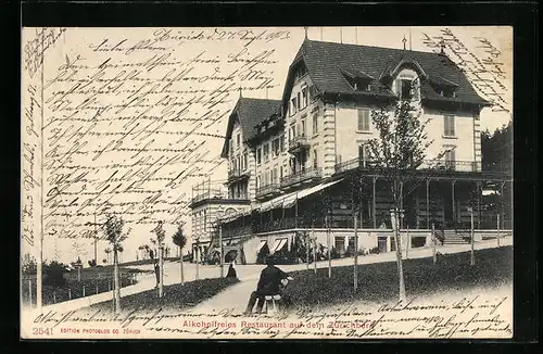 AK Zürich, Alkoholfreies Restaurant auf dem Zürichberg