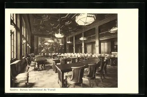 AK Genève, Bureau international du Travail, Salle du Conseil d`Administration