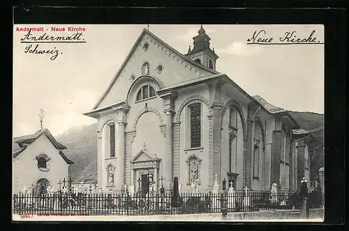 AK Andermatt, Neue Kirche