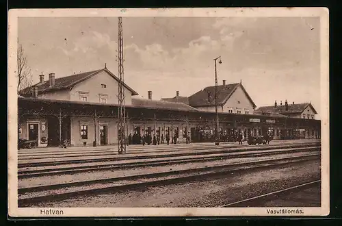 AK Hatvan, Vasutállomás