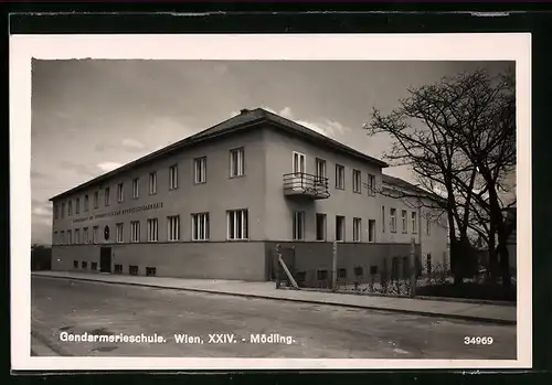 AK Mödling, Ansicht der Gendarmerieschule