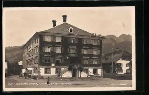 AK Hittisau /Bregenzerwald, Gasthaus Krone