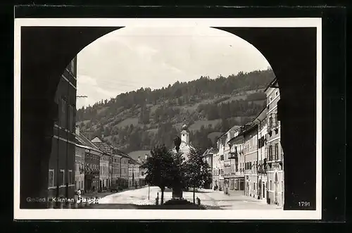AK Gmünd, Blick auf den Hauptplatz