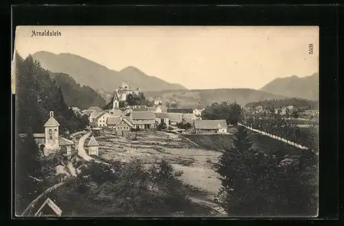 AK Arnoldstein, Blick auf das Dorf