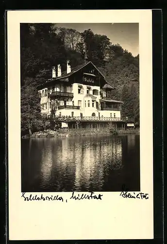 AK Millstatt, Blick auf Schlossvilla