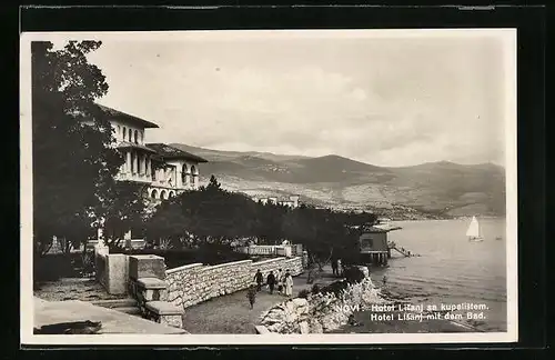 AK Novi, Hotel Lisany mit dem Bad