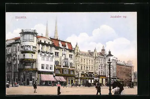 AK Zagreb, Jelacicev trg.