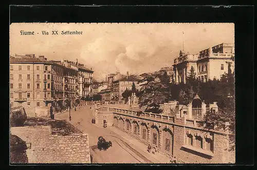 AK Fiume, Via XX Settembre