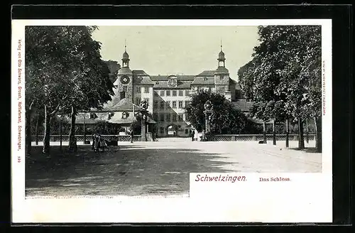 AK Schwetzingen, das Schloss