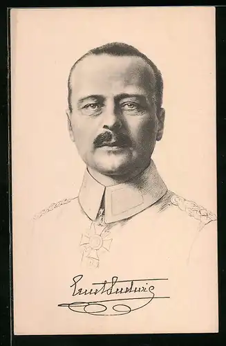 Künstler-AK Portrait des Grossherzogs Ernst Ludwig von Hessen-Darmstadt