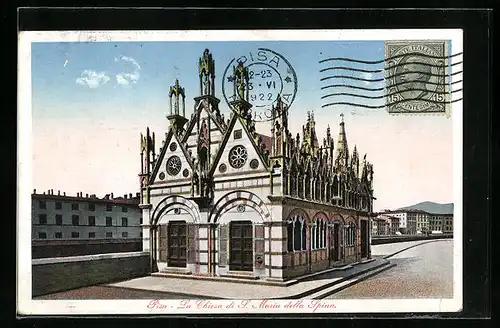 AK Pisa, La Chiesa di S. Maria della Spina