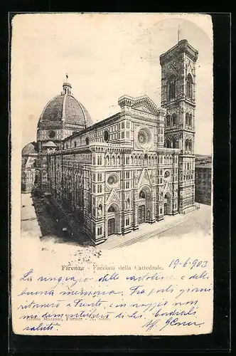 AK Firenze, Facciata della Cattedrale