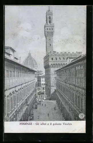 AK Firenze, Gli uffizi e il palazzo Vecchio