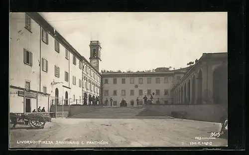 AK Livorno, Piazza Santuario e Pantheon