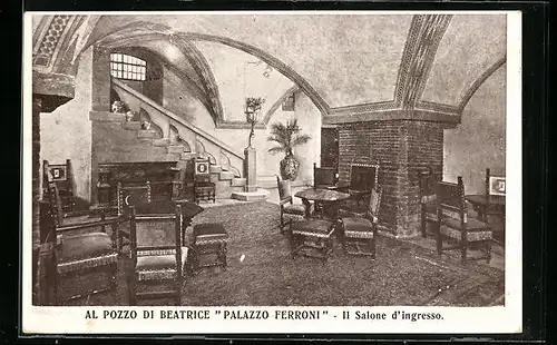 AK Firenze, Palazzo Ferroni, Salone d'ingresso