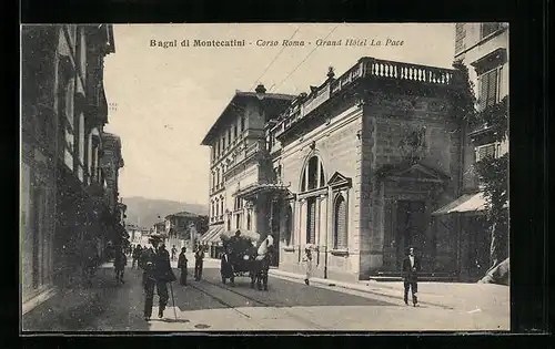 AK Bagni di Montecatini, Corso Roma, Grand Hôtel La Pace