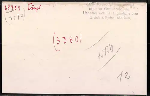 Fotografie Brück & Sohn Meissen, Ansicht Krögis, Blick auf den Ortsteil Görtitz