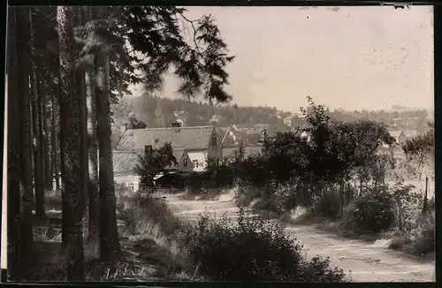 Fotografie Brück & Sohn Meissen, Ansicht Hartha-Hintergersdorf, Gasthaus Waldschänke