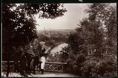 Fotografie Brück & Sohn Meissen, Ansicht Rochlitz, Blick von der Bastei