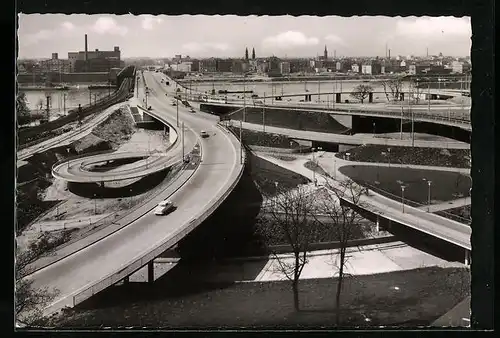 AK Mannheim-Ludwigshafen, Neue Rheinbrücke