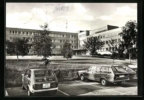 AK Hagen-Haspe, Evangelisches Krankenhaus mit Parkplatz