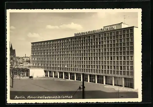 AK Berlin, Amerika Gedenkbibliothek