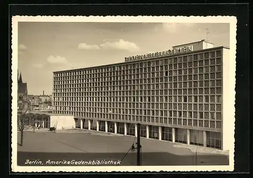 AK Berlin, Amerika Gedenkbibliothek