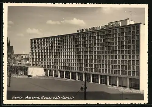 AK Berlin, Amerika Gedenkbibliothek