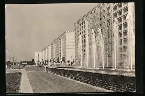 AK Schwedt /Oder, Leninallee