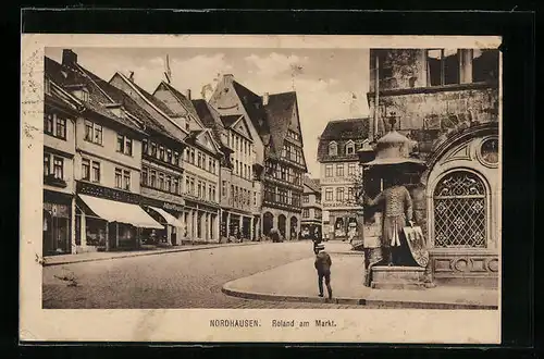 AK Nordhausen, Roland am Markt