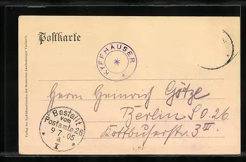 AK Kyffhäuser, Blick auf den Kyffhäuser