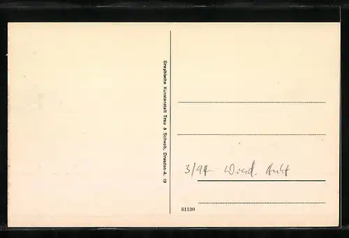 AK Zeichen i. sächs. Schweiz, Gasthaus im Grünen