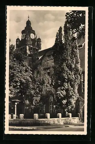AK Jena, Blick auf die Universität