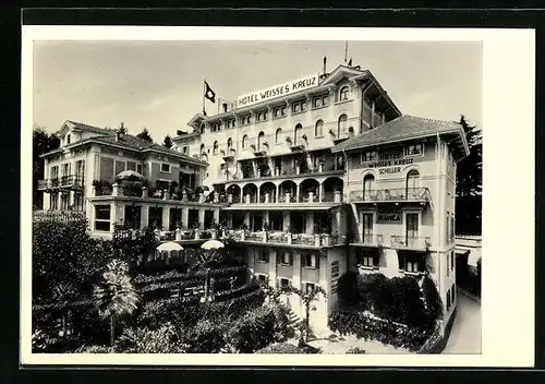 AK Lugano, Hotel Weisses Kreuz