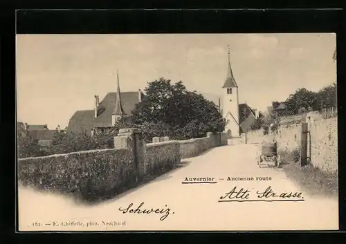 AK Auvernier, Ancienne route