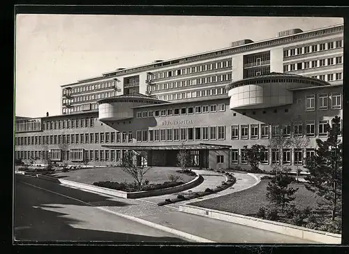 AK Basel, Blick auf das Bürgerspital