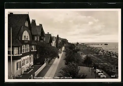 AK Bansin, Villen am Strande